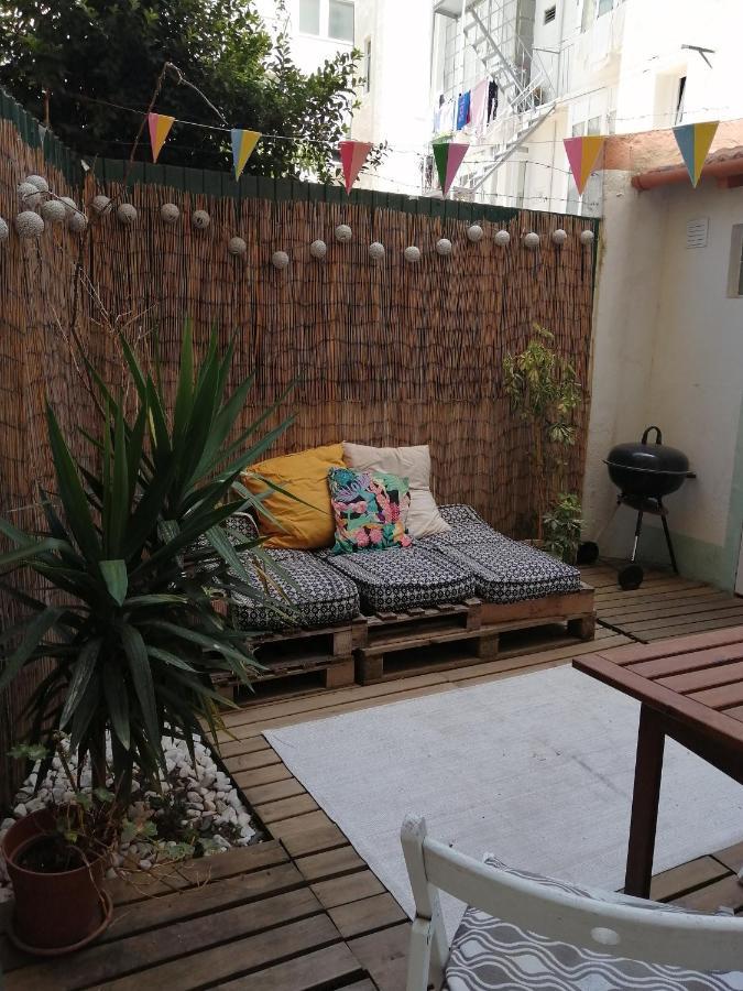 Apartamento Encantador Com Patio Lisboa Exterior foto